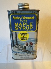 STATO di VERMONT SCIROPPO