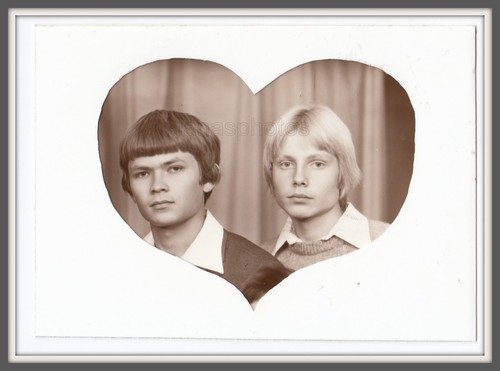 Cut out heart love foto - cut,