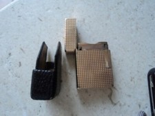 Dupont accendino placcato oro 20 vintage Anni 60 con astuccio