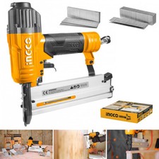 CHIODATRICE PNEUMATICA GRAFFATRICE 2 IN 1 SPARA Chiodi graffette ingco ACN50401