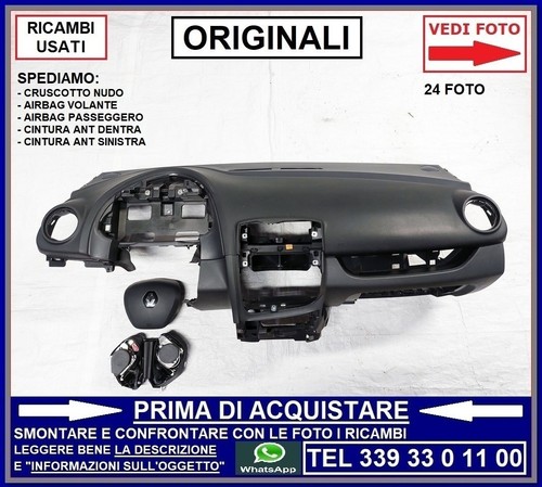 Kit airbag volante cruscotto - airbag,