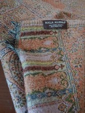 Sciarpa stola Mala Alisha lana e seta misura grande