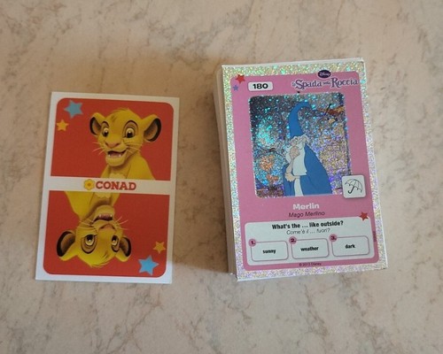 Card walt disney conad - card,
