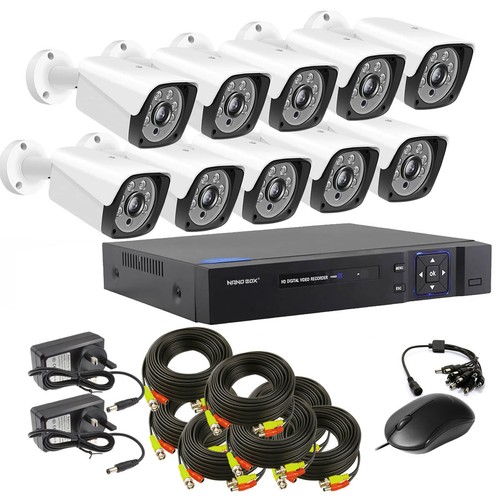 Sistema cctv 5mp hdmi dvr - sistema, 4