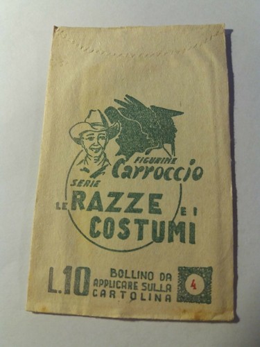 Bustina figurine vintage - bustina,