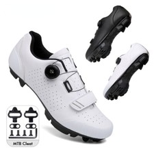 Sneaker Ciclismo MTB in Carbonio con Tacchetti SPD Antiscivolo Uomo Bici da Strada Sneakers 