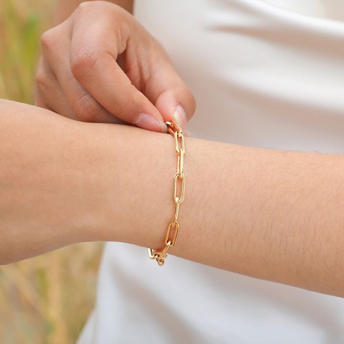 Bracciale catena fermacarte - catena,