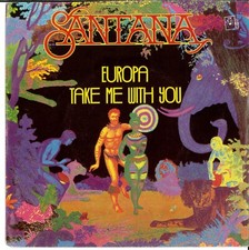 SANTANA EUROPA  DISCO VINILE  45 GIRI 7 "