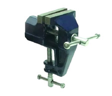 MORSA DA BANCO CON BASE FISSA GANASCE 60 MM INCUDINE FISSAGGIO A MORSETTO