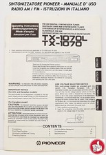 Pioneer sintonizzatore - pioneer, in
