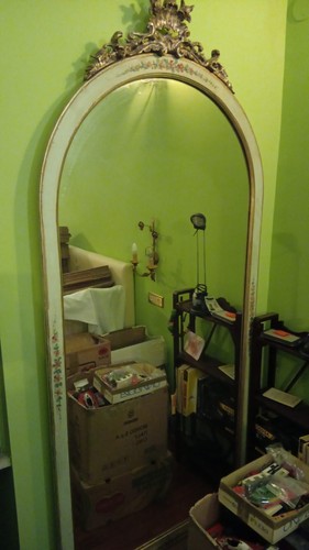 Grande specchiera forma di - a,