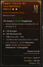 Boots 2GA Paladin Barb Ewig /