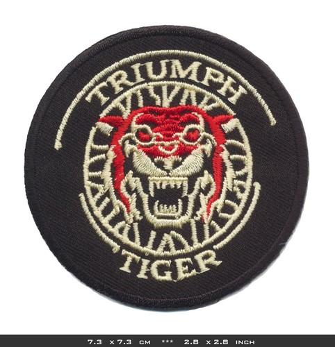 Triumph toppa patch moto - triumph,