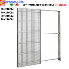 Controtelaio Porta Scorrevole Parete Intonaco Porte Scomparsa 60 70 80 90 S.105