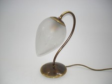 1977 Lume lumetto lampada da tavolo metallo ottone brunito prearo