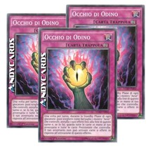 3x OCCHIO DI ODINO • (Odin's Eye) • Comune • LC5D IT202 • 1Ed • Yugioh carta rar