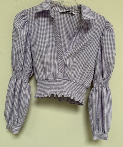 Camicetta zara viola - camicetta,