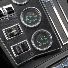 DeTomaso Pantera Oil pressure gauge Veglia Borletti  Refurbished