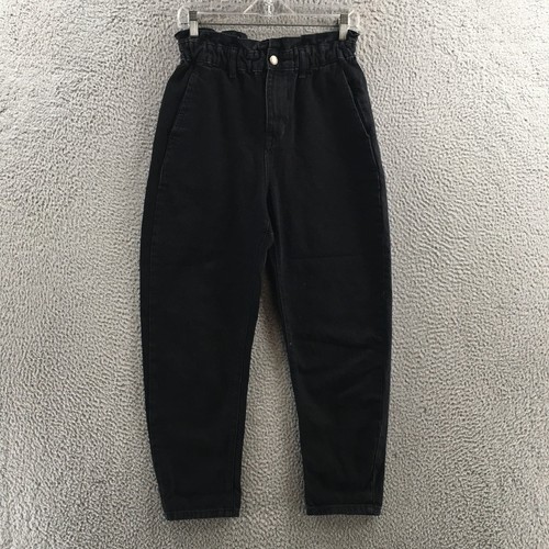 Zara baggy paperbag jeans - zara,