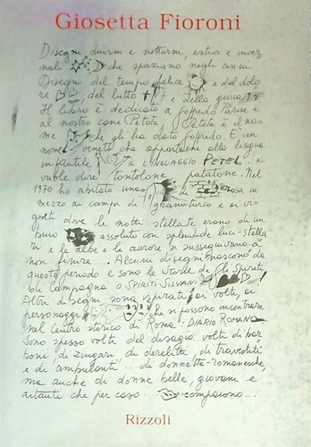 Disegni giosetta fioroni - disegni, di