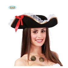 Cappello da Piratessa Tricorno