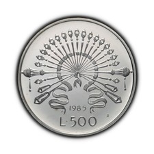 ITALIA. 1985, 500 Lire