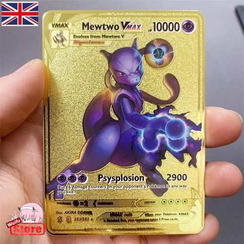 Pokemon card mewtwo vmax - card,