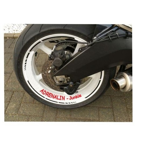 Adesivo letto cerchio - , moto