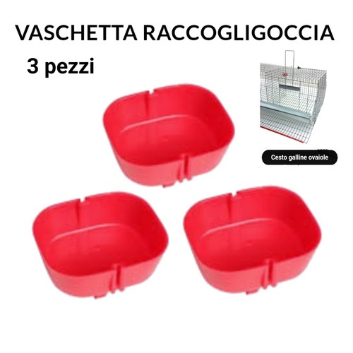 Vaschetta raccogligoccia per - vaschetta,