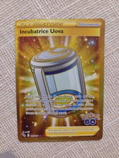 087/078 Incubatrice Uova Gold Rara Segreta POKEMON GO ITA NM