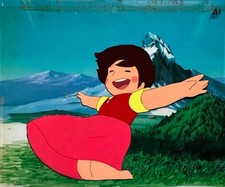 ANIME CEL HEIDI GIRL OF THE