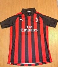 Maglia milan match worn shirt - milan,