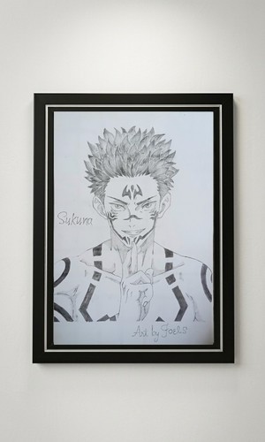 Disegno sukuna 100 originale - disegno,