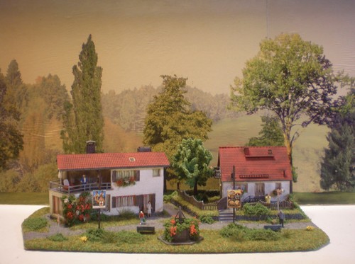 Diorama 87 villaggio - h0,