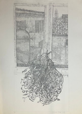 Mariarosa Mutti ( Cerro Maggiore 1952 ) Opera d' Arte Incisione Acquaforte 1979