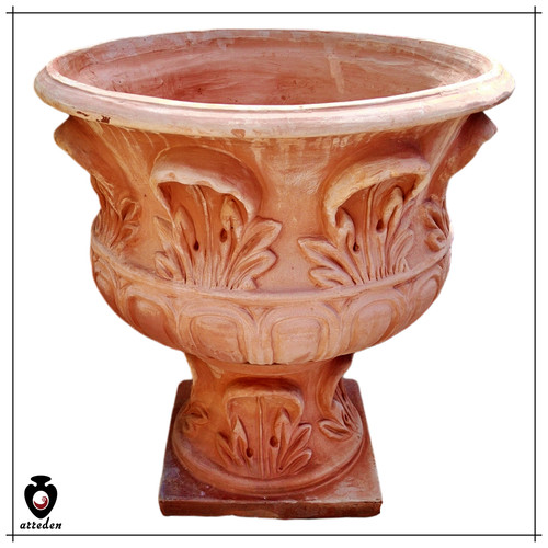 Vaso calice terracotta