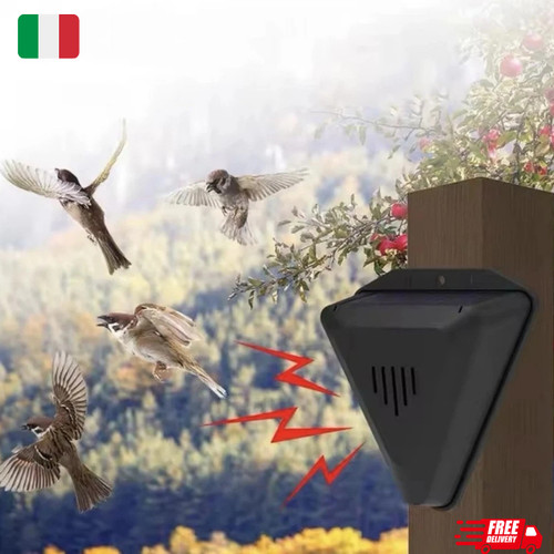 Repellente ultrasuoni solare - ultrasuoni,