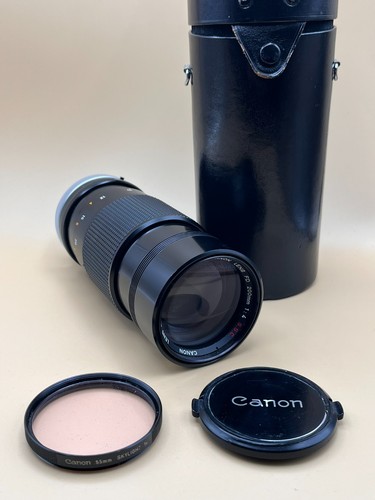 Canon 200mm s - fd, f/4