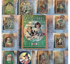 Lot of 12 Vintage Chatterbox