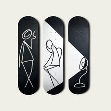 Mazzo di skateboard in legno