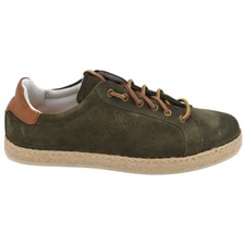 Sneakers bassa uomo in vera