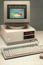 CARTOLINA PUBBLICITARIA - OLIVETTI PERSONAL COMPUTER M24 SP / PROMO CARD