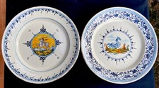 Coppia di Grandi Piatti da