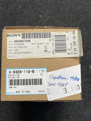 Motore sony hdw 750 - sony, capstan