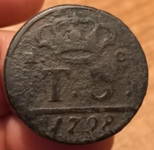 5 Tornesi 1798, Regno Di