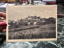 CARTOLINA CALLIANO MONFERRATO PANORAMA VIAGGIATA BG