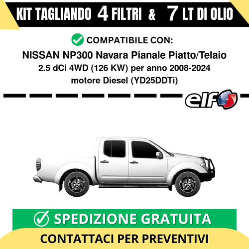 Tagliando per nissan np300 - tagliando,