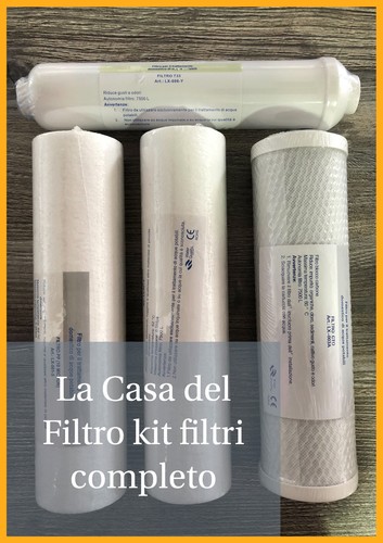Kit filtri acqua - kit,