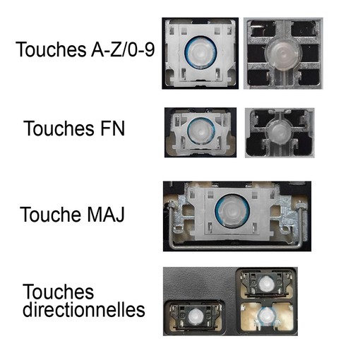 Touche clavier toshiba - clavier,