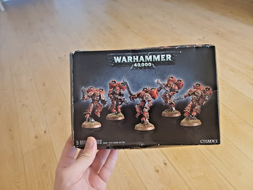 Chaos space marine raptors - space,